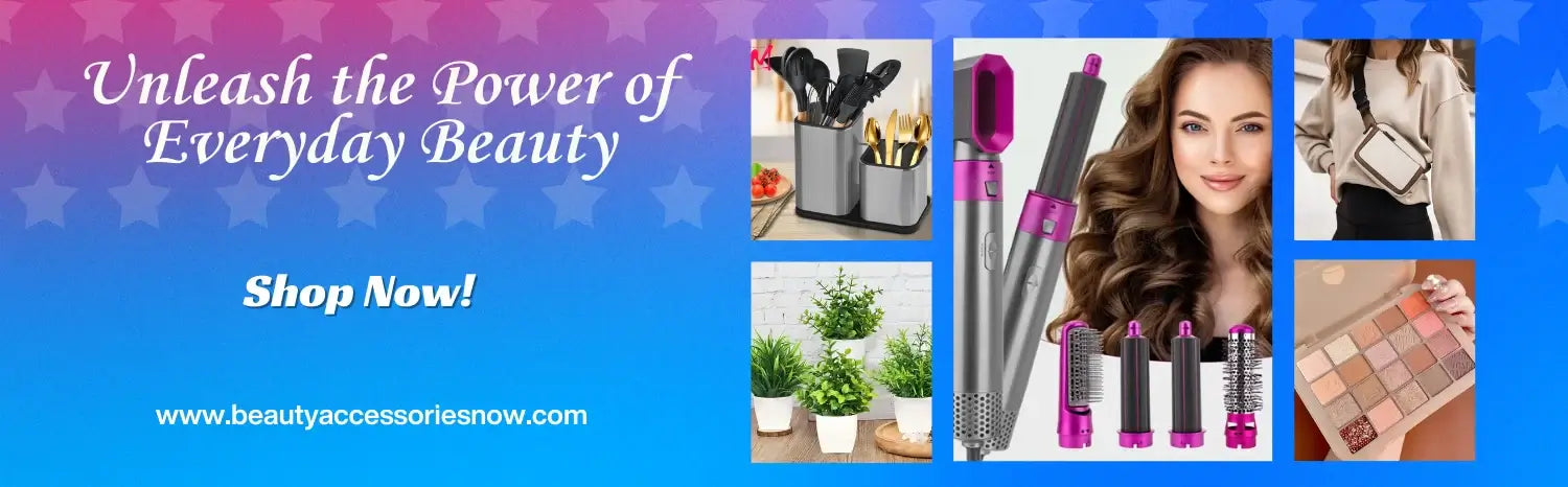 vibrant banner beauty product
