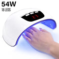 Professional Nail Dryer Lamp – 18 LEDs UV/LED Gel Nail Lamp with Infrared Sensor