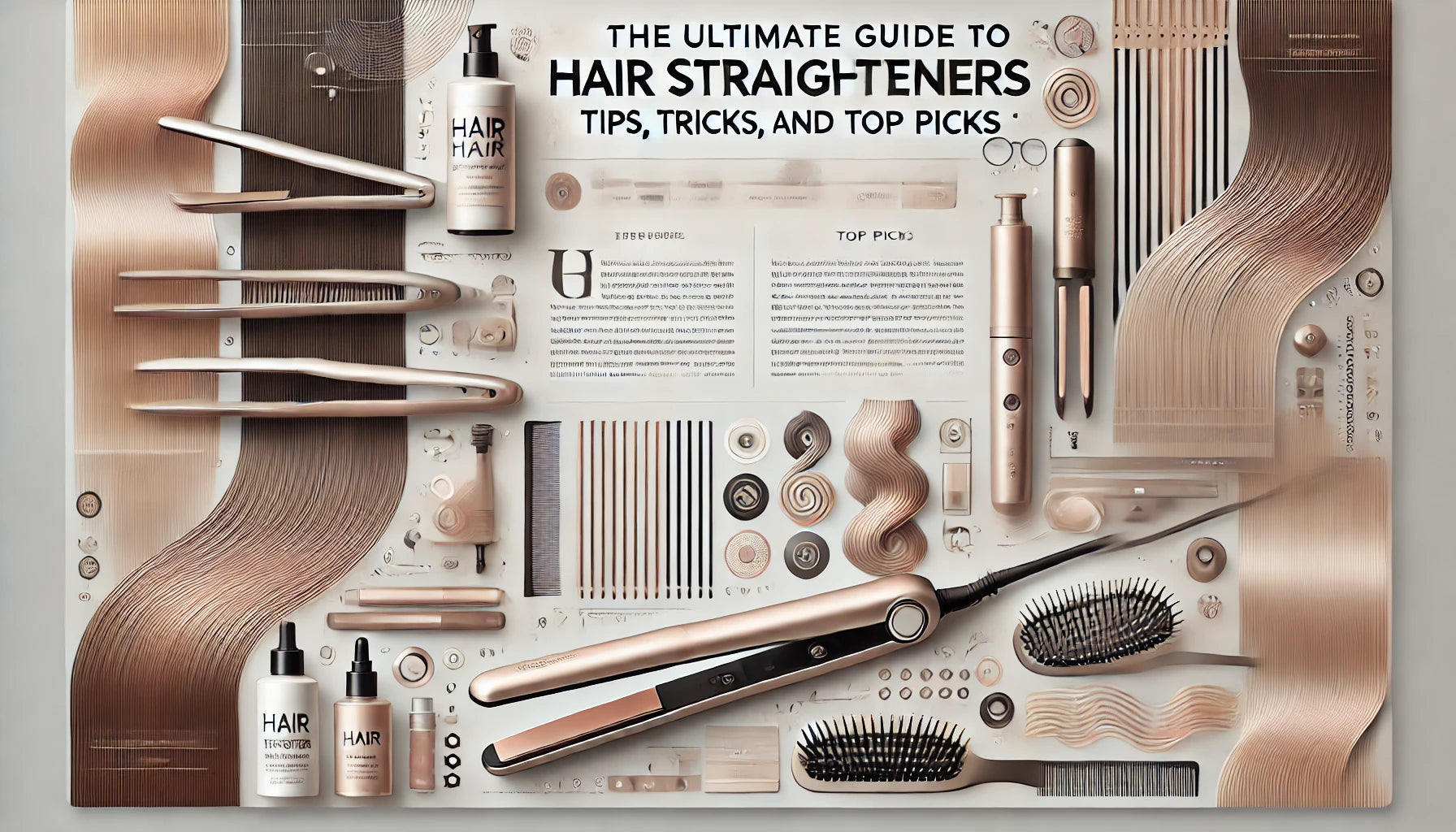 The Ultimate Guide to Hair Straighteners: Tips, Tricks, and Top Picks