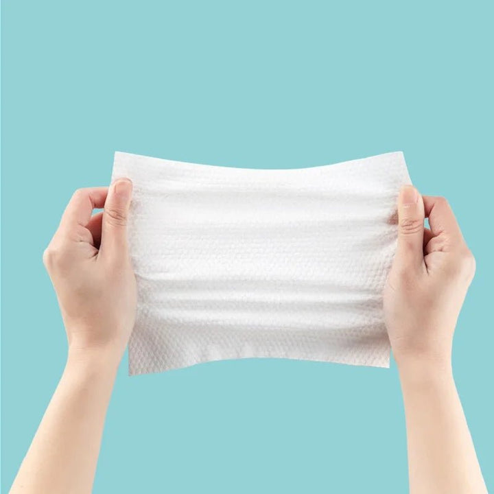 100PCS Disposable Thick 100% Cotton Soft Removing Wipes Dry Cleanser - Beauty Accessories Now