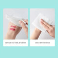 100PCS Disposable Thick 100% Cotton Soft Removing Wipes Dry Cleanser - Beauty Accessories Now