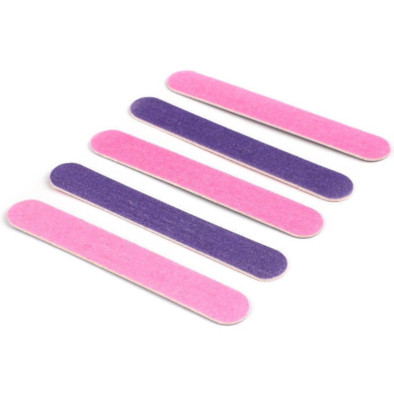 100pcs Double-sided Wood Nail Files - Beauty Accessories Now