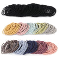 100pcs Hair Elastics Ties Band - Beauty Accessories Now