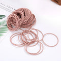 100pcs Hair Elastics Ties Band - Beauty Accessories Now