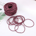 100pcs Hair Elastics Ties Band - Beauty Accessories Now