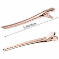 12Pcs Crocodile Leather Hairpin - Beauty Accessories Now