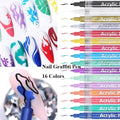 1Set Nail Art Drawing Pen Graffiti Nail - Beauty Accessories Now