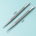 2 pcs Double-ended Use Stainless Steel Nail Art - Beauty Accessories Now