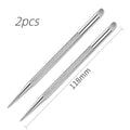 2 pcs Double-ended Use Stainless Steel Nail Art - Beauty Accessories Now