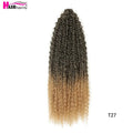 20 - 28 Inch Afro Kinky Curly Crochet Braids Hair - Beauty Accessories Now