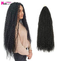 20 - 28 Inch Afro Kinky Curly Crochet Braids Hair - Beauty Accessories Now