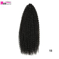 20 - 28 Inch Afro Kinky Curly Crochet Braids Hair - Beauty Accessories Now