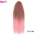 20 - 28 Inch Afro Kinky Curly Crochet Braids Hair - Beauty Accessories Now