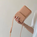 2024 Mini Flap Crossbody Bag: PU Leather, Simple Design - Beauty Accessories Now