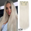 20Inch Synthetic Hair Clip In Long Wavy Thick Hairpieces For Women - Beauty Accessories Now