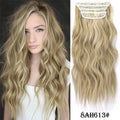 20Inch Synthetic Hair Clip In Long Wavy Thick Hairpieces For Women - Beauty Accessories Now