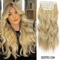 20Inch Synthetic Hair Clip In Long Wavy Thick Hairpieces For Women - Beauty Accessories Now