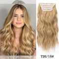 20Inch Synthetic Hair Clip In Long Wavy Thick Hairpieces For Women - Beauty Accessories Now