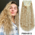 20Inch Synthetic Hair Clip In Long Wavy Thick Hairpieces For Women - Beauty Accessories Now