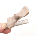 20pcs Solid Ribbon Bowknot Hair Clips - Beauty Accessories Now