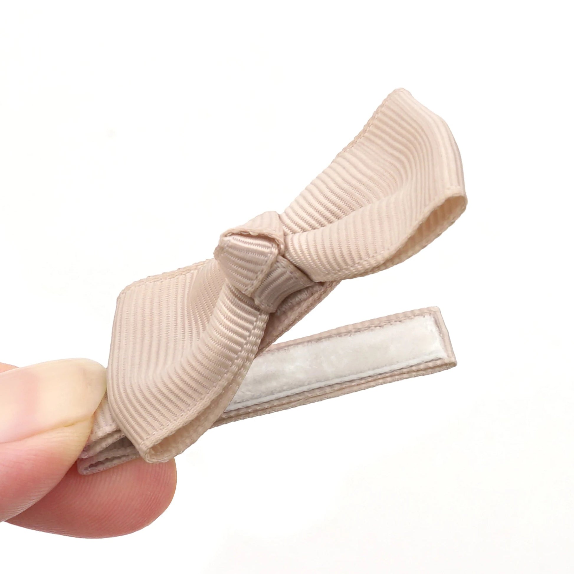 20pcs Solid Ribbon Bowknot Hair Clips - Beauty Accessories Now