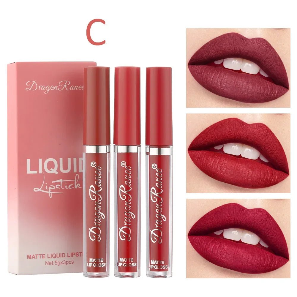 3 PCS Liquid Lipsticks Set - Beauty Accessories Now