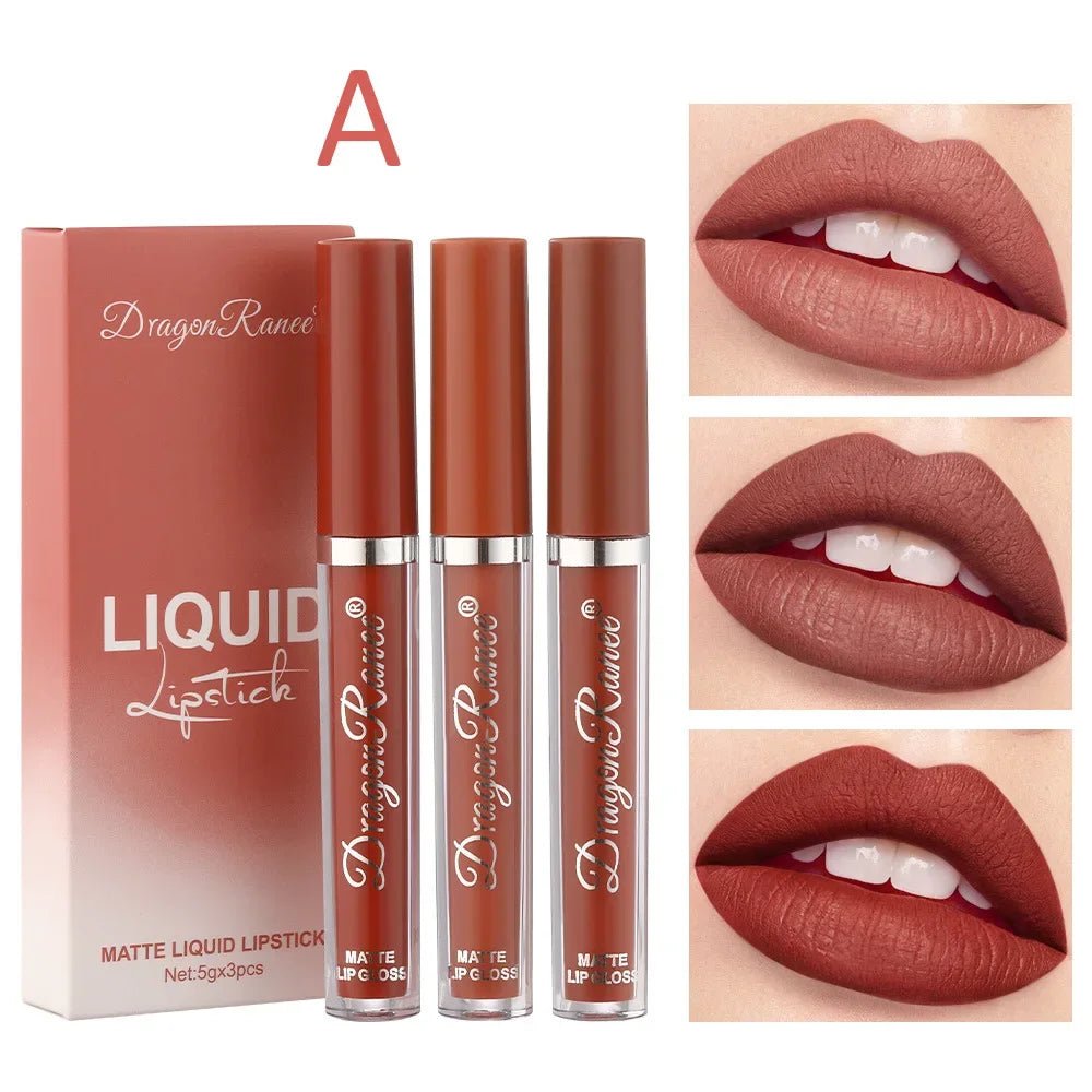 3 PCS Liquid Lipsticks Set - Beauty Accessories Now