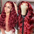 30 Inches Women Long Curly Wig Front Lace Synthetic Hair - Beauty Accessories Now