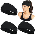 3Pcs Women Headband Solid Twist Cotton Wide Turban - Beauty Accessories Now