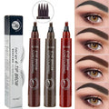 4 Point Eyebrow Pencil Maquillajes Para Mujer Waterproof - Beauty Accessories Now