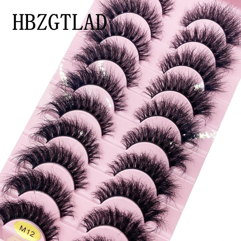 41 Styles 10 pairs natural long 3D mink false eyelashes - Beauty Accessories Now