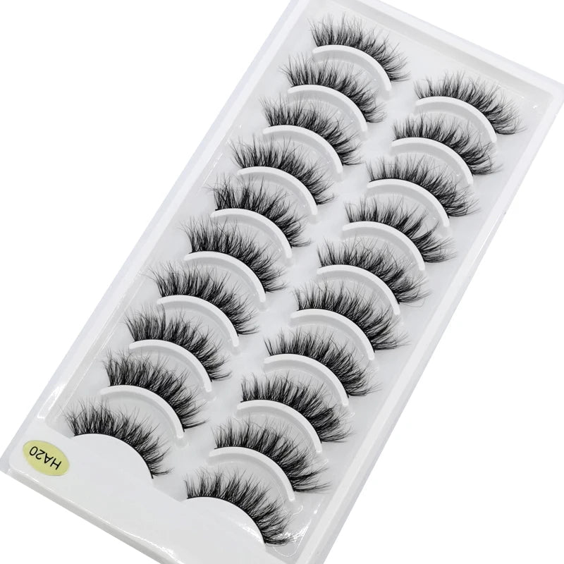 41 Styles 10 pairs natural long 3D mink false eyelashes - Beauty Accessories Now