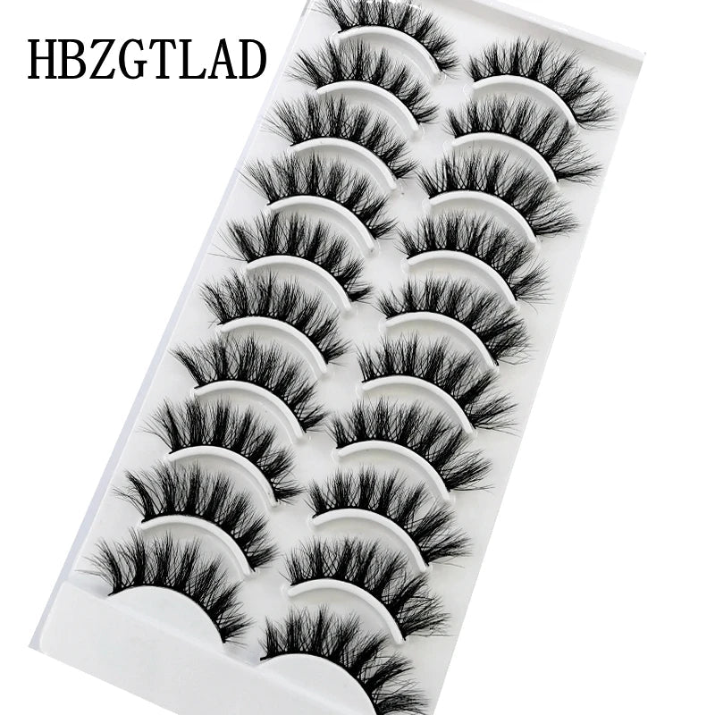 41 Styles 10 pairs natural long 3D mink false eyelashes - Beauty Accessories Now