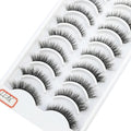 41 Styles 10 pairs natural long 3D mink false eyelashes - Beauty Accessories Now