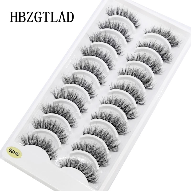 41 Styles 10 pairs natural long 3D mink false eyelashes - Beauty Accessories Now