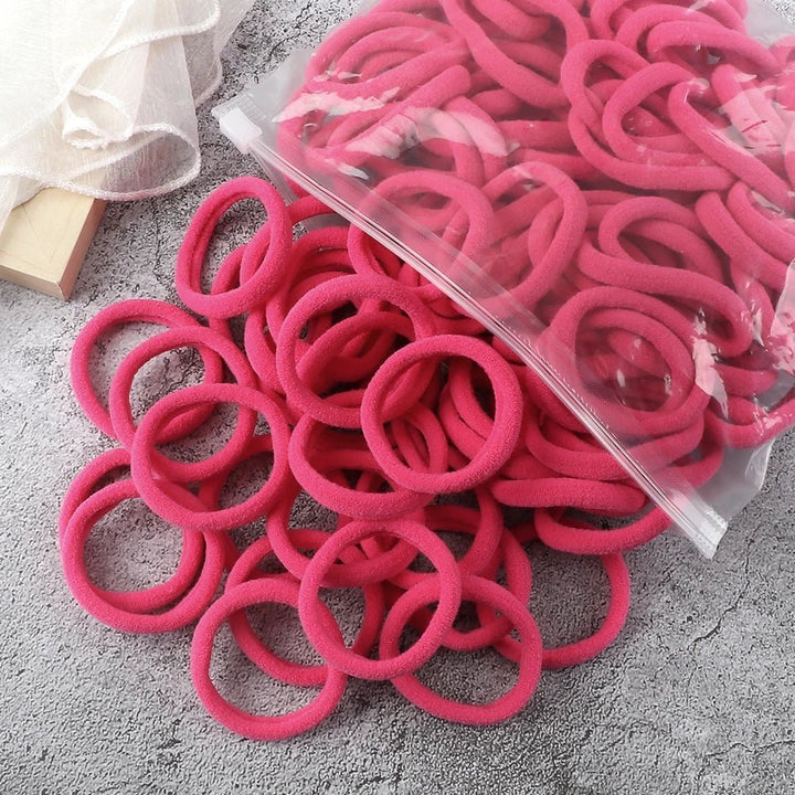 50Pcs Women Girl Mixed Colors Hair Bands - Beauty Accessories Now