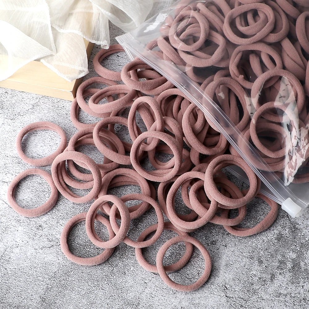 50Pcs Women Girl Mixed Colors Hair Bands - Beauty Accessories Now