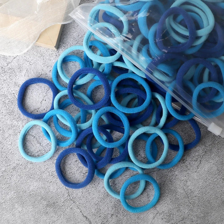 50Pcs Women Girl Mixed Colors Hair Bands - Beauty Accessories Now