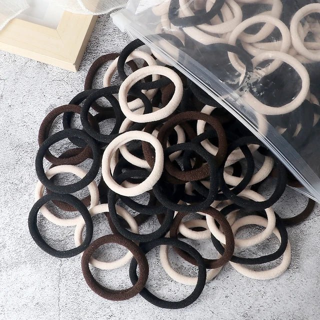 50Pcs Women Girl Mixed Colors Hair Bands - Beauty Accessories Now