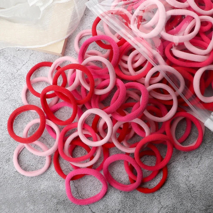 50Pcs Women Girl Mixed Colors Hair Bands - Beauty Accessories Now