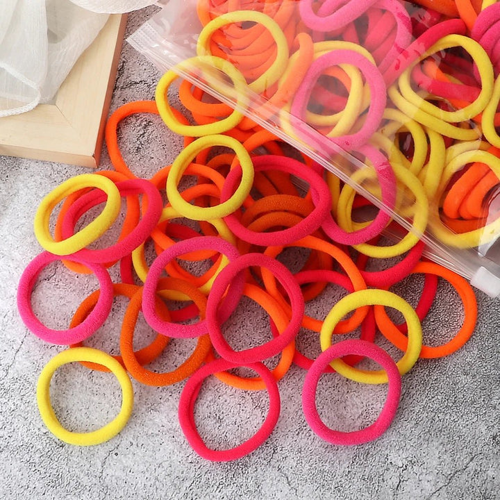 50Pcs Women Girl Mixed Colors Hair Bands - Beauty Accessories Now