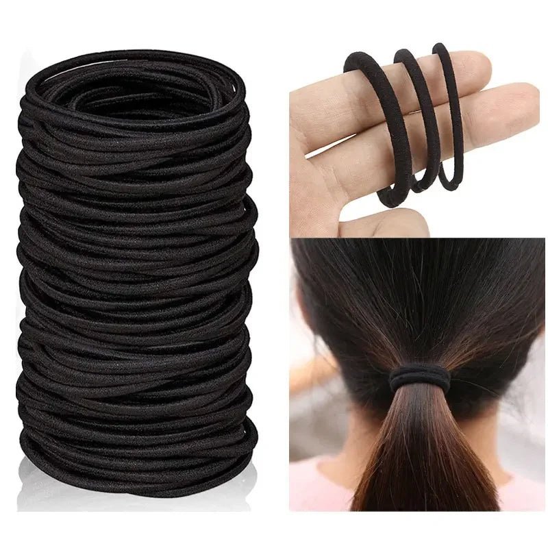 50pcs Women Girls Hair Rubber Bands Hair Tie - Beauty Accessories Now