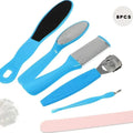 8 Piece Set Foot Octopus Fish Eye Exfoliating Heel Sharpener - Beauty Accessories Now