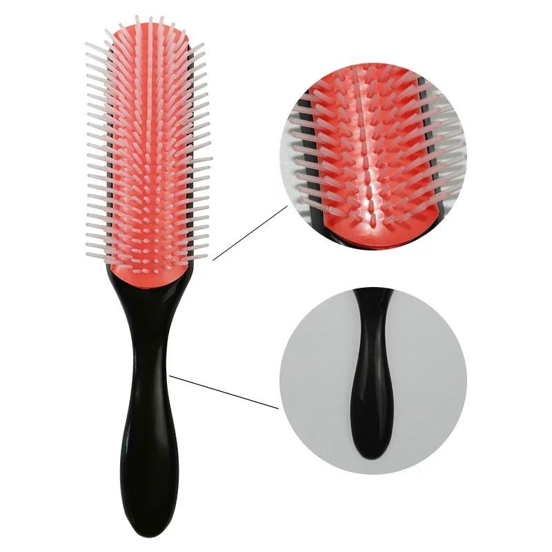 9 - Rows Detangling Hair Brush - Beauty Accessories Now