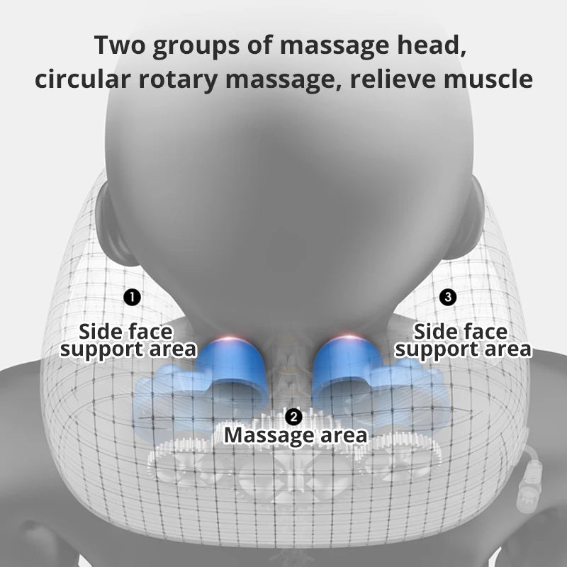 Electric Neck Massager U-shaped PillowSpecifications:
Size: MediumMaterial: Cotton, AbsApplication: NeckItem Type: Massage &amp; RelaxationBeauty Accessories NowBeauty Accessories NowElectric Neck Massager