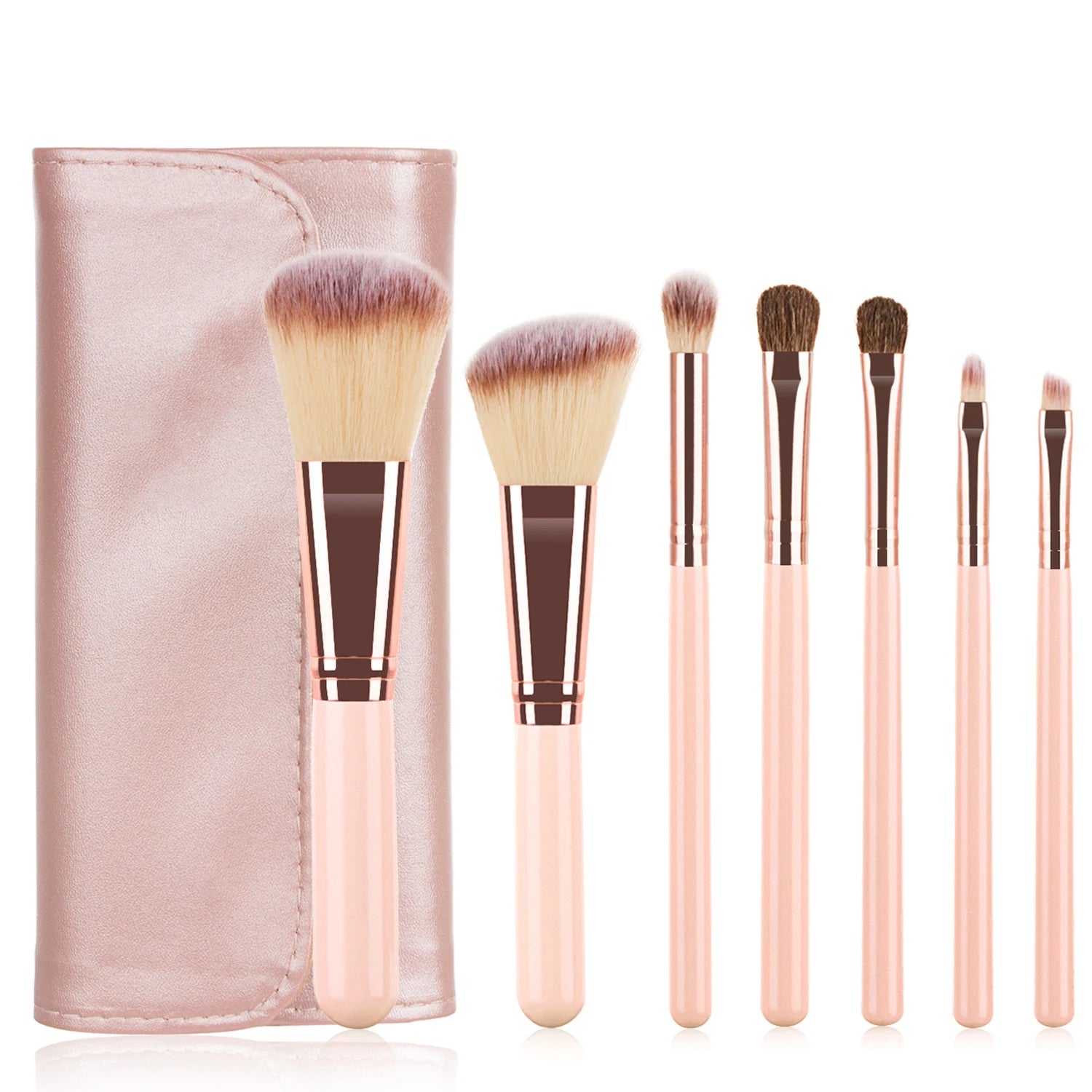 High-End Professional Makeup Brushes SetSpecifications:
Used With: BlusherUsed With: ConcealerUsed With: Eye ShadowItem Type: Makeup BrushSize: 15cmBrush Material: Synthetic HairBrush Material: Wool FiberHBeauty Accessories NowBeauty Accessories NowHigh-End Professional Makeup Brushes Set