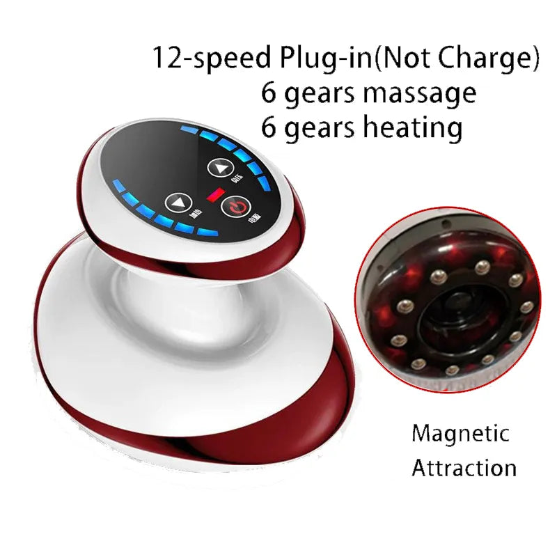 Home Electric Guasha Scraping Massage CuppingSpecifications;
Item Type: Massage &amp; RelaxationApplication: BodyMaterial: AbsChoice: YesBeauty Accessories NowBeauty Accessories NowHome Electric Guasha Scraping Massage Cupping