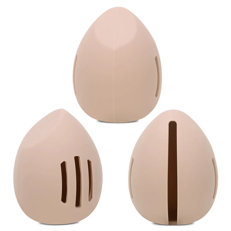 Makeup Sponge HolderSpecifications:
Item Type: Cosmetic PuffMaterial: Eco-friendly SiliconeQuantity: 1pcsChoice: YesBeauty Accessories NowBeauty Accessories NowMakeup Sponge Holder