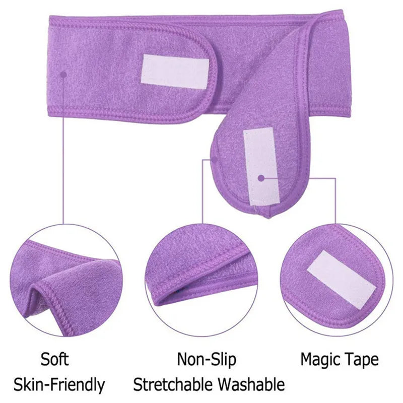 Hairband Yoga Spa Bath Shower MakeupSpecifications:
Technics: WovenMaterial: Polyester / CottonWeight: 30Type: Face TowelShape: RectangleFeature: Machine WashableAbsorption: 26s-30sStyle: PlainPattern:Beauty Accessories NowBeauty Accessories NowHairband Yoga Spa Bath Shower Makeup