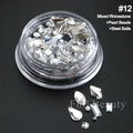 Mixed Mini Nail Rhinestones Flat Back Crystal StonesSpecifications:
Material: AcrylicQuantity: 1 BoxItem Type: Rhinestone & DecorationWeight: 8-12g With BoxNail Inspiration: Nail Art 2023 NewItem: Mixed Glitter NaBeauty Accessories NowBeauty Accessories NowMixed Mini Nail Rhinestones Flat Back Crystal Stones